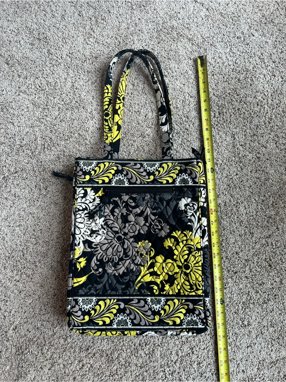 Vera Bradley Baroque Laptop Travel Tote Shoulder Bag